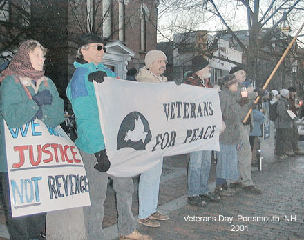 Protesting Veterans