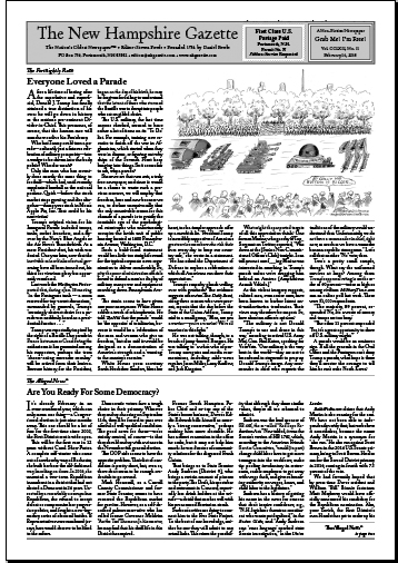 Gazette Front Page