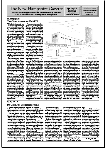 Gazette Front Page