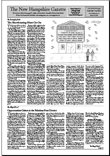 Gazette Front Page
