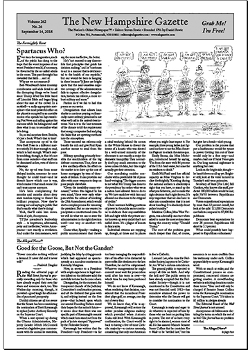 Gazette Front Page