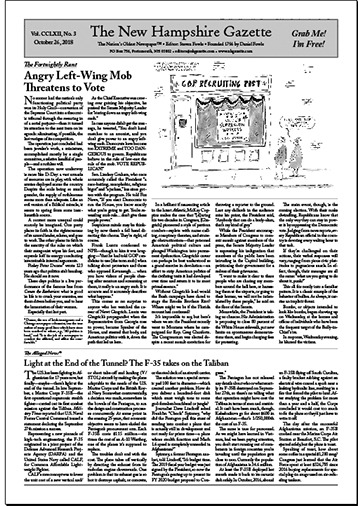 Gazette Front Page