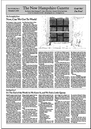 Gazette Front Page
