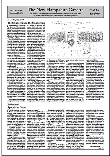 Gazette Front Page