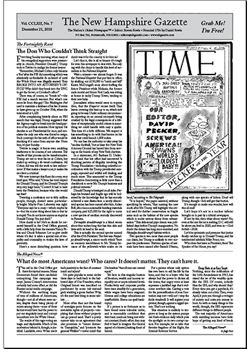 Gazette Front Page