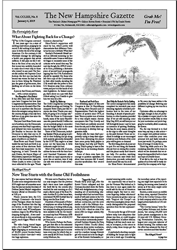 Gazette Front Page
