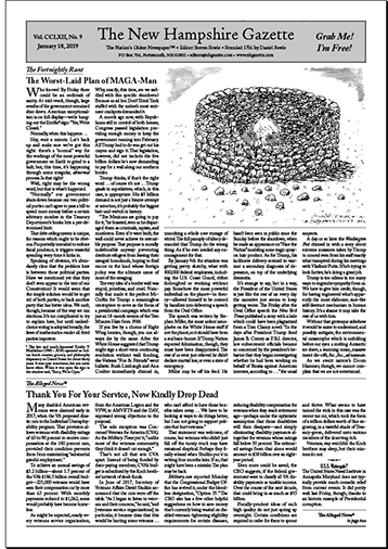 Gazette Front Page