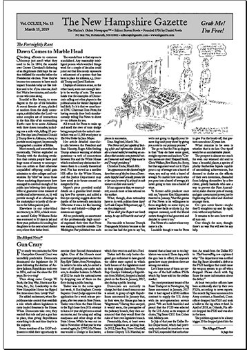 Gazette Front Page