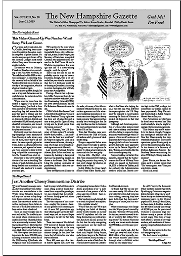 Gazette Front Page