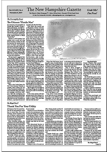 Gazette Front Page