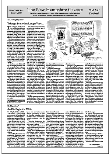 Gazette Front Page