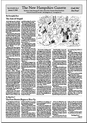 Gazette Front Page