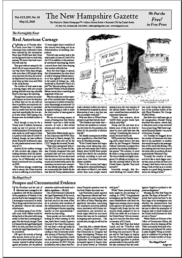 Gazette Front Page