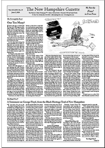 Gazette Front Page
