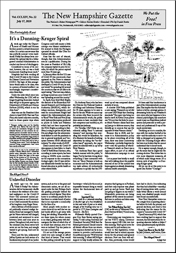Gazette Front Page