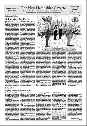 Gazette Front Page
