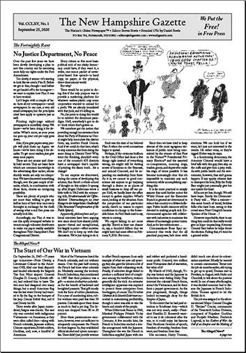 Gazette Front Page