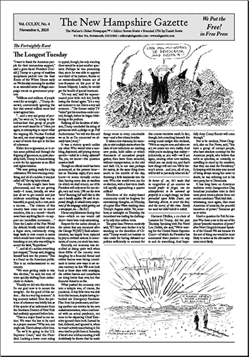 Gazette Front Page