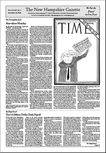 Gazette Front Page
