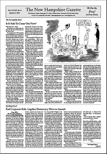 Gazette Front Page