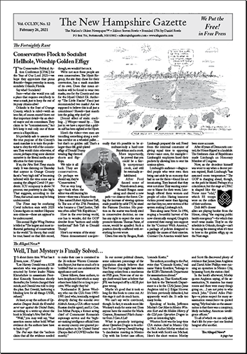 Gazette Front Page