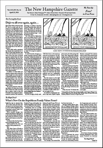 Gazette Front Page