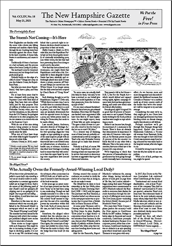 Gazette Front Page