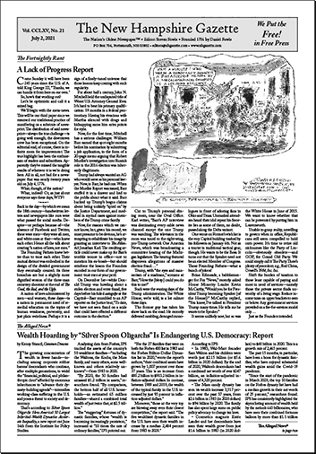 Gazette Front Page