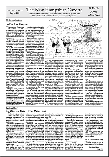 Gazette Front Page
