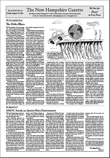 Gazette Front Page