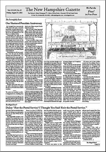 Gazette Front Page