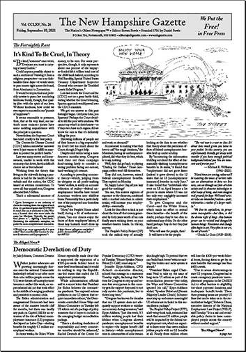 Gazette Front Page