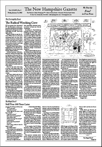 Gazette Front Page