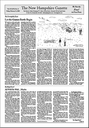Gazette Front Page