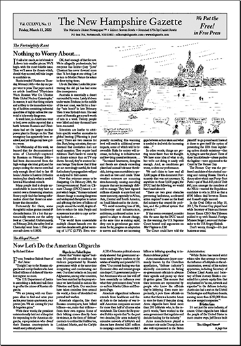 Gazette Front Page