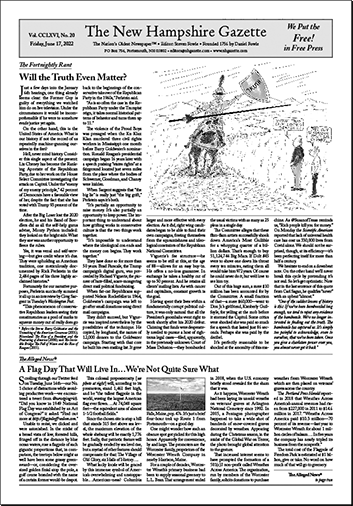 Gazette Front Page