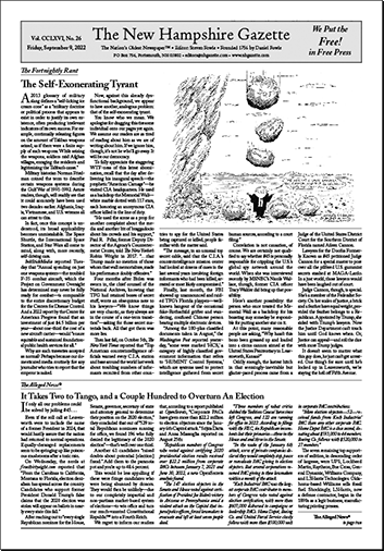 Gazette Front Page