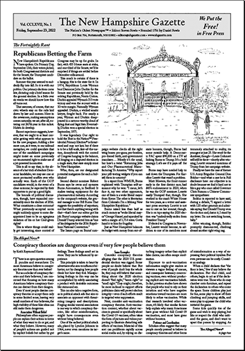 Gazette Front Page