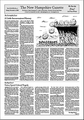 Gazette Front Page