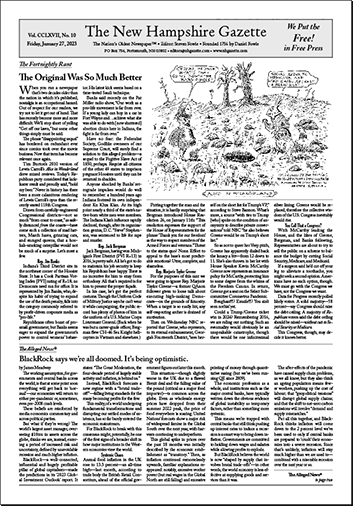 Gazette Front Page