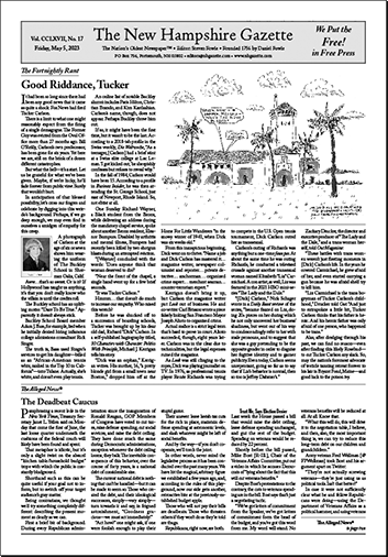 Gazette Front Page
